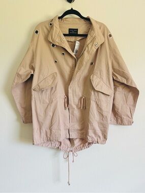 Forever 21 Love Tree Women’s Blush Utility Anorak Jacket